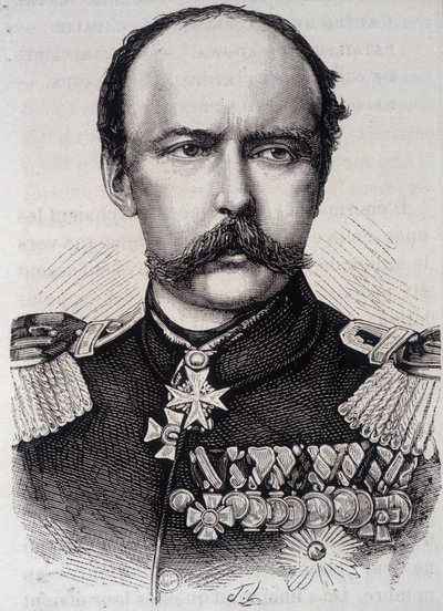 Retrato de Frederic - Charles, Príncipe de Prusia (1828-1885) de Unknown artist