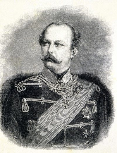 Retrato de Federico Carlos de Prusia (1828 - 1885), sobrino de Guillermo I de Unknown artist