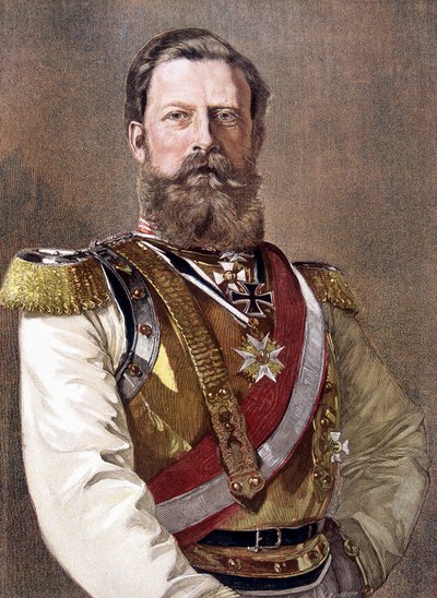 Retrato de Federico III (1831-1888), Emperador de Alemania y Rey de Prusia de Unknown artist