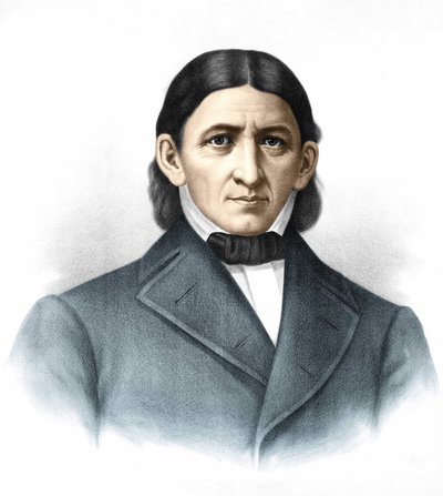 Retrato de Friedrich Fröbel (1782 - 1852) pedagogo alemán. de Unknown artist