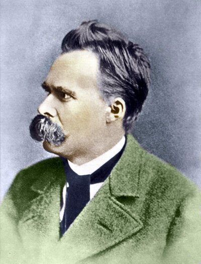 Retrato de Friedrich Nietzsche (1844 - 1900) de Unknown artist