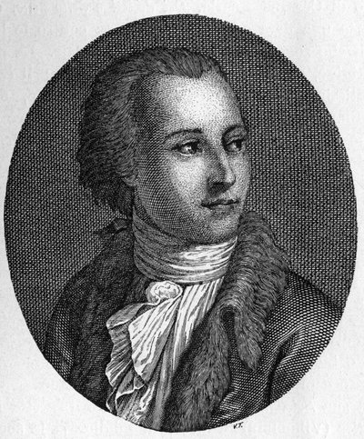 Retrato de Gaetano Filangeri (1752-1788). Jurista y pedagogo italiano de Unknown artist