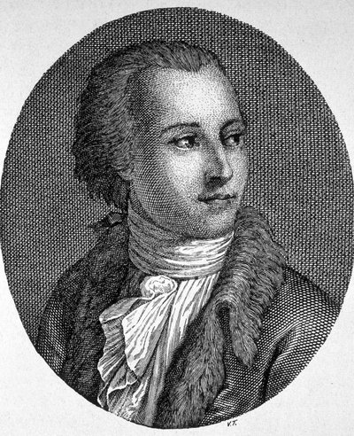 Retrato de Gaetano Filangieri (1752 - 1788), filósofo y abogado italiano de Unknown artist