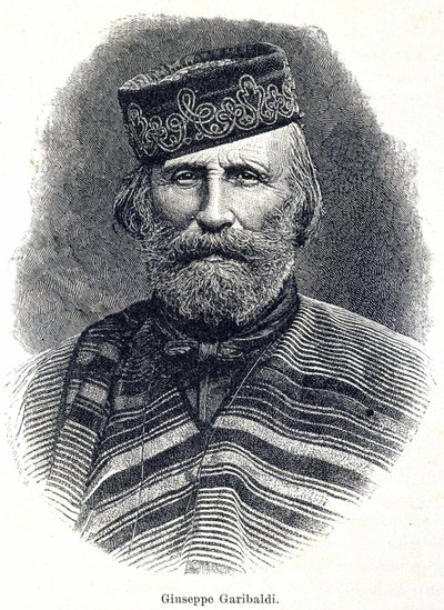 Retrato de Garibaldi (1807 - 1882) de Unknown artist