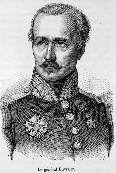 Retrato del General Franciade Fleurus Duvivier (1794-1848). de Unknown artist