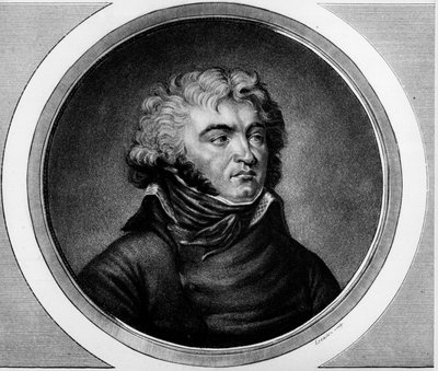 Retrato del General Jean Baptiste Kléber (1753-1800). Grabado en “Colección completa de pinturas históricas de la Revolución Francesa, en tres volúmenes.” 1804. de Unknown artist