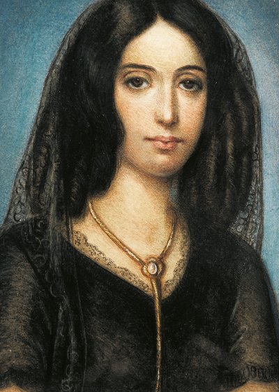 Retrato de George Sand de Unknown artist