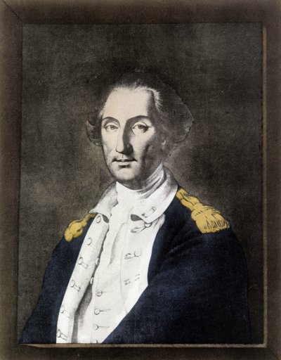 Retrato de George Washington (1732 - 1799) de Unknown artist