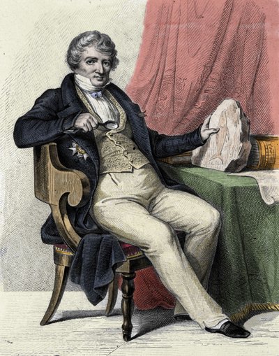 Retrato de Georges Cuvier de Unknown artist