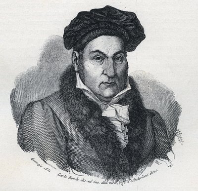 Retrato de Giandomenico (Gian Domenico) Romagnosi (1761-1835), filósofo y abogado italiano de Unknown artist