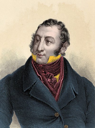 Retrato de Gioacchino Rossini (1792-1868) de Unknown artist
