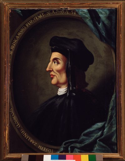 Retrato de Gioseffo Zarlino de Unknown artist