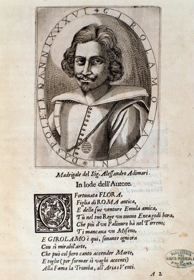 Retrato de Girolamo Fantini (grabado) de Unknown artist