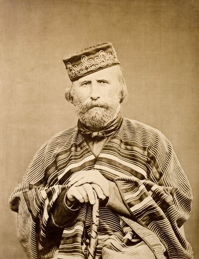 Retrato de Giuseppe Garibaldi (1807-1882) 1865 de Unknown artist