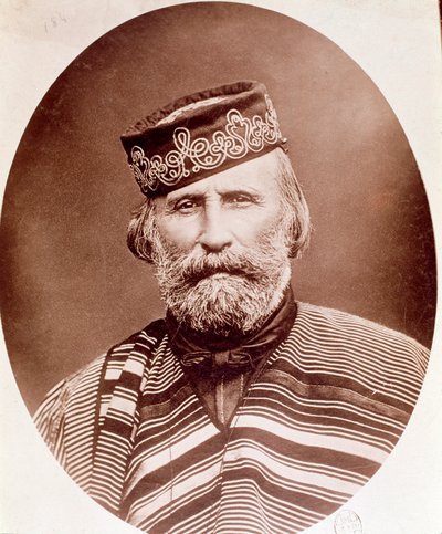 Retrato de Giuseppe Garibaldi (1807-1882) de Unknown artist