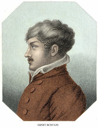 Retrato de Gottlob Ernst Schulze (1761-1833) filósofo alemán de Unknown artist