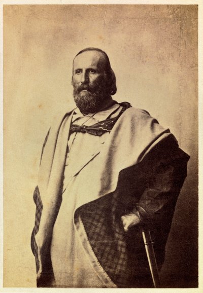 Retrato de Giuseppe Garibaldi de Unknown artist