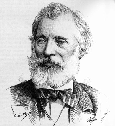 Retrato de Gustave Bertinot (1822-1888) grabador de historia y miembro del Instituto. de Unknown artist