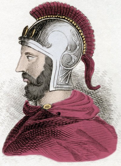 Retrato de Aníbal o Annibal Barca (ca. 247-183 a.C.), general y estadista cartaginés. de Unknown artist