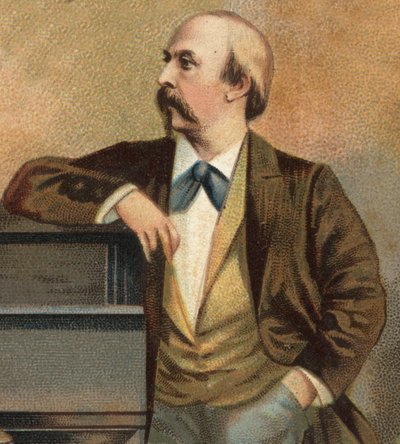 Retrato de Hans von Bülow (1830 - 1894) de Unknown artist