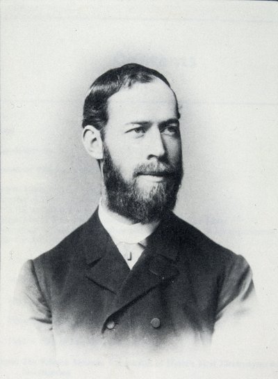 Retrato de Heinrich Hertz de Unknown artist