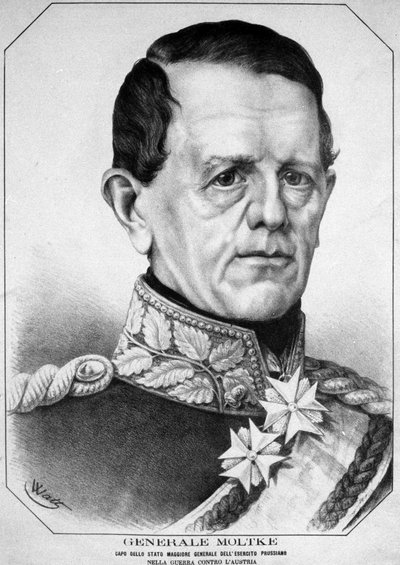 Retrato de Helmuth Karl Bernhard, Conde von Moltke de Unknown artist