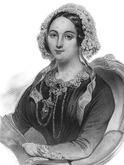 Retrato de Henriette Sontag, condesa Rossi, soprano de ópera alemana - Retrato de Henriette Sontag (1806-1854), cantante alemana de Unknown artist