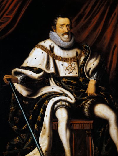 Retrato de Enrique IV de Francia (Pau de Unknown artist