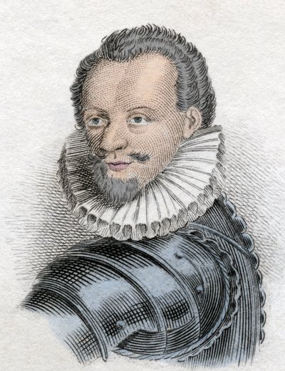 Retrato de Enrique I de Lorena, 3º Duque de Guisa, conocido como el Scalafre (1550-1588) de Unknown artist