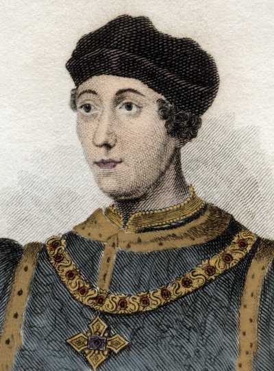 Retrato de Enrique VI (1421-1471), Rey de Inglaterra de Unknown artist