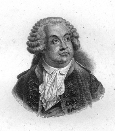 Retrato de Honore Gabriel Riqueti, Conde de Mirabeau (1749-1791), grabado del siglo XIX de Unknown artist
