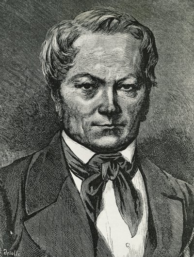 Retrato de Ignacy Chodzko (grabado) de Unknown artist