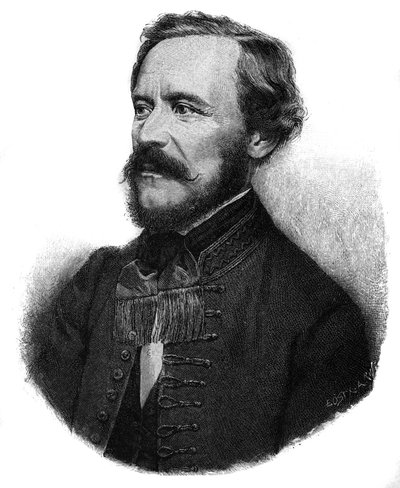 Retrato de JOSEPH Barón EOTVOS, escritor y estadista húngaro de Unknown artist