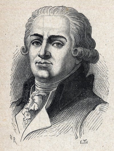 Retrato de Jacques de Cazales, orador francés de Unknown artist