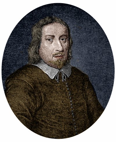 Retrato de Jakob Bohme (o Boehme) (1575-1624) filósofo y místico alemán. Grabado del siglo XVII. de Unknown artist