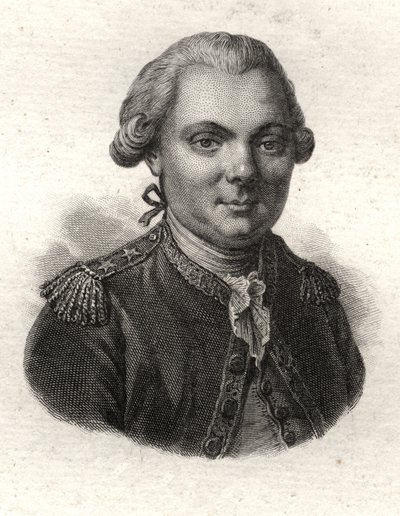 Retrato de Jean-Francois Galaup, Conde de La Perouse de Unknown artist