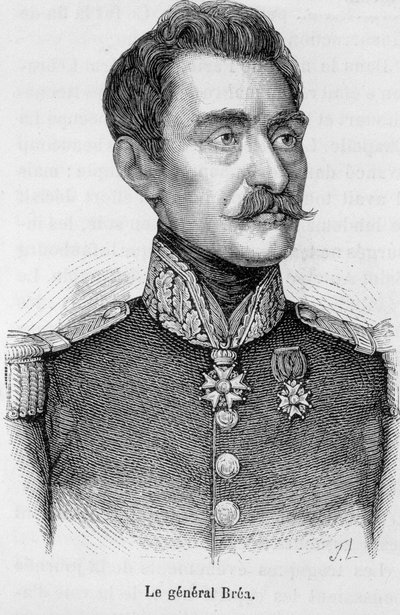 Retrato de Jean Baptiste Fidele Brea, general francés (1790-1848) de Unknown artist