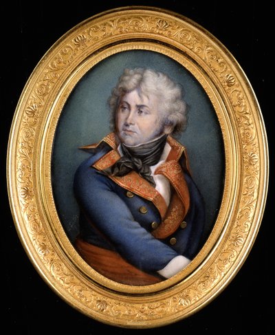 Retrato de Jean Baptiste Kléber (1753 - 1800). Pintura del siglo XIX. de Unknown artist