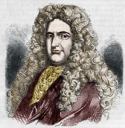 Retrato de Jean Chardin, viajero francés (1643-1713) de Unknown artist
