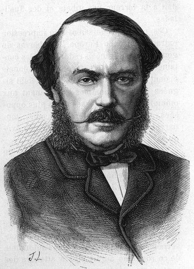 Retrato de Jean Gilbert Victor Fialin, Duque de Persigny (1808-1872), político francés. de Unknown artist