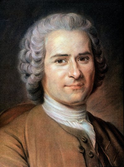 Retrato de Jean Jacques Rousseau de Unknown artist