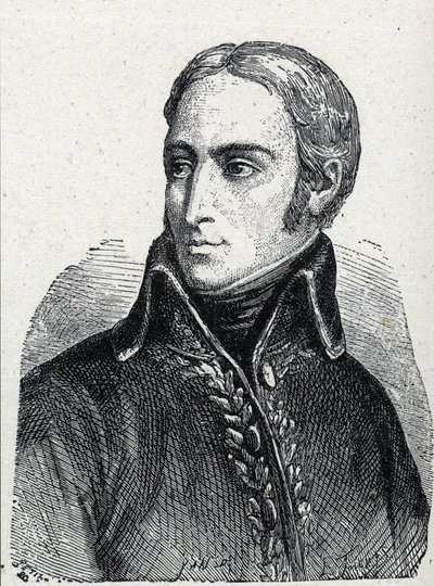 Retrato de Jean Joseph Dessolles (o Jean-Joseph Dessoles) de Unknown artist
