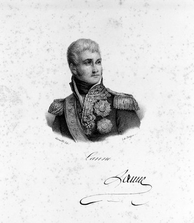 Retrato de Jean Lannes (1769 - 1809), Duque de Montebello, Mariscal francés de Unknown artist