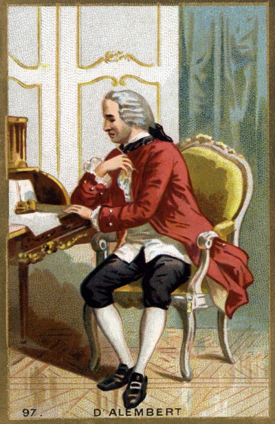 Retrato de Jean Le Rond d