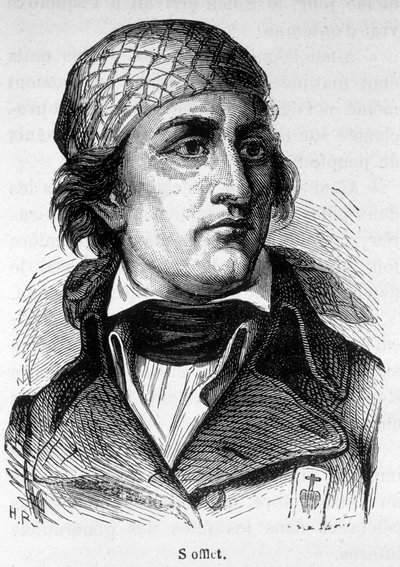 Retrato de Jean Nicolas Stofflet (1753-1796), actor de la revuelta de Vendée de Unknown artist