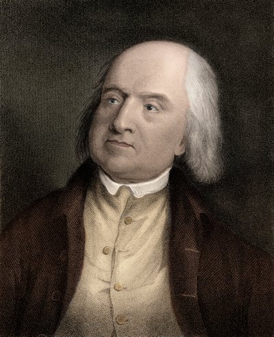 Retrato de Jeremy Bentham (1748-1832), filósofo, economista y jurista teórico inglés de Unknown artist