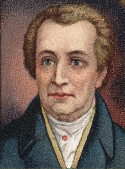 Retrato de Johan Wolfgang Goethe (1749-1832), escritor alemán de Unknown artist