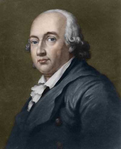 Retrato de Johann Gottfried Herder (1744-1803) filósofo, teólogo y lingüista alemán de Unknown artist