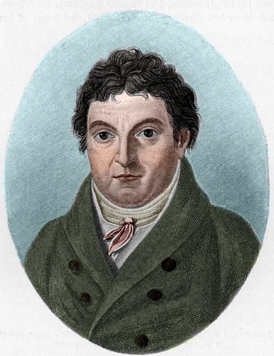 Retrato de Johann Gottlieb Fichte (1762-1814), filósofo alemán. de Unknown artist