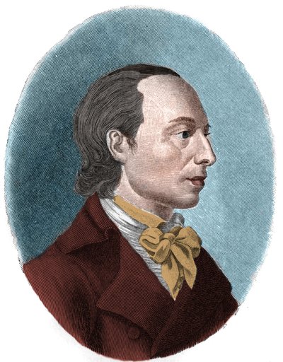 Retrato de Johann Heinrich Voss (Jean Henri Voss) de Unknown artist